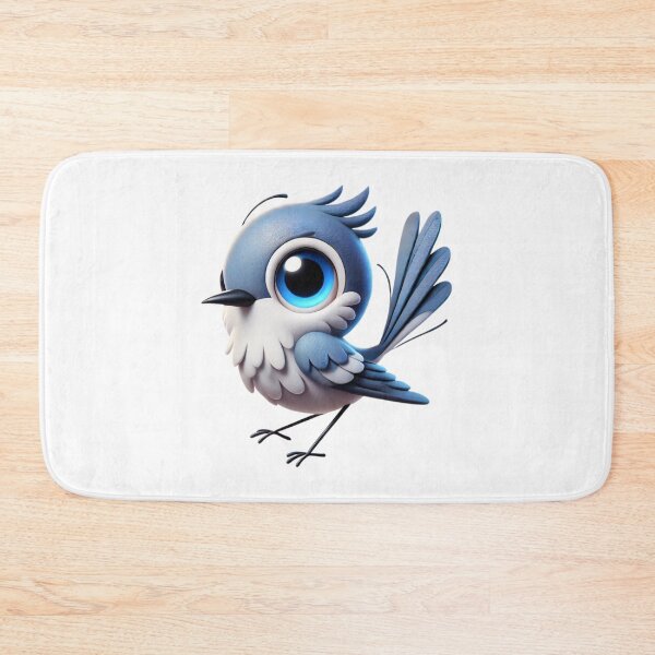 Item preview, Adorable Blue Gray Gnatcatcher designed and sold by Sillytoe.