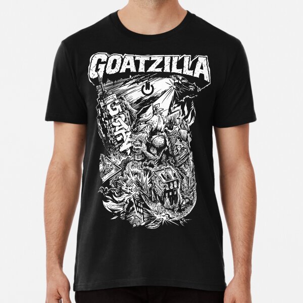 Artikel-Vorschau von GOATZILLA // PUNK KAIJU ÜBERNAHME, designt und verkauft von NERDINGHAM.