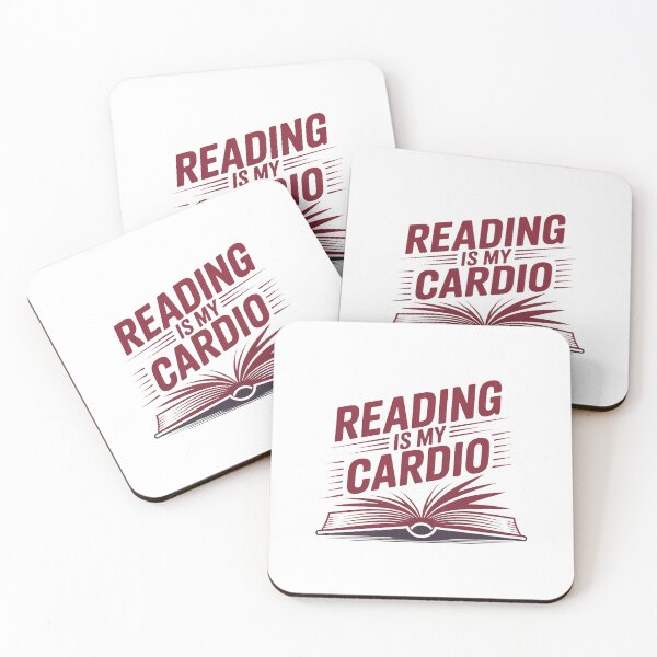 Item preview, Reading Is My Cardio – Energetic Book Lover designed and sold by MagicWander.