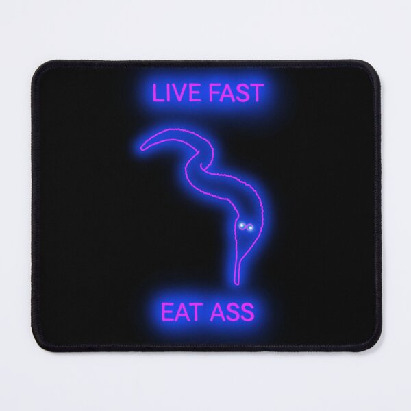 Item preview, Live Fast UV Worm on a String designed and sold by Shadarinth.