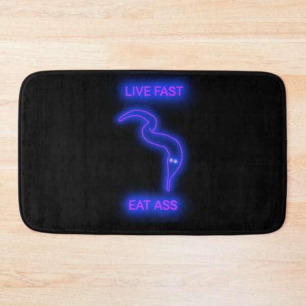 Item preview, Live Fast UV Worm on a String designed and sold by Shadarinth.