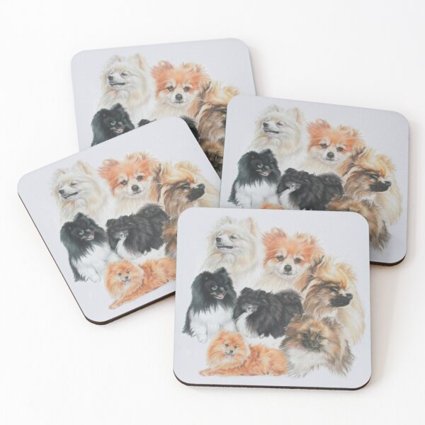 Item preview, Pomeranian Montage designed and sold by BarbBarcikKeith.