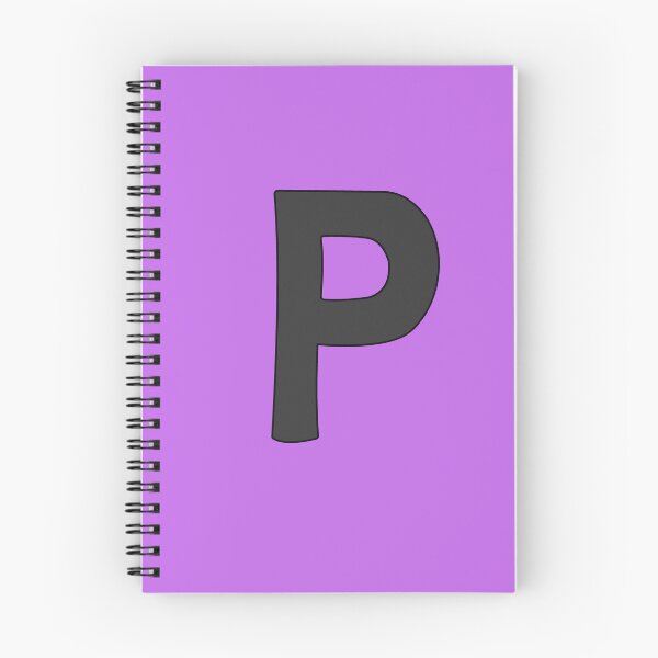 Item preview, letter p black designed and sold by ZiphGames.