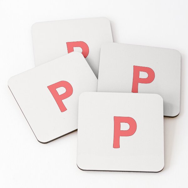 Item preview, letter p red designed and sold by ZiphGames.
