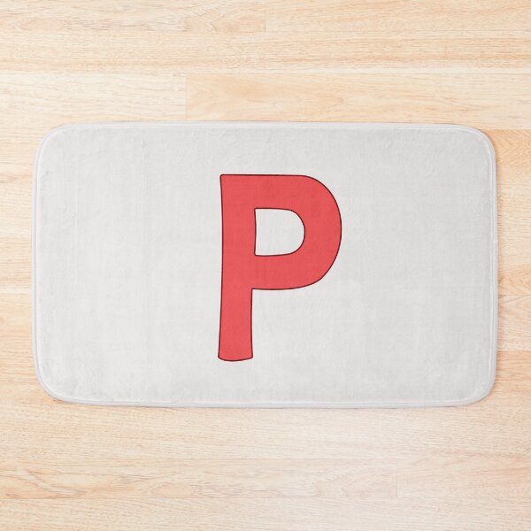 Item preview, letter p red designed and sold by ZiphGames.
