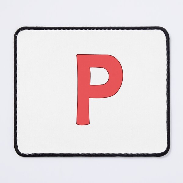 Item preview, letter p red designed and sold by ZiphGames.
