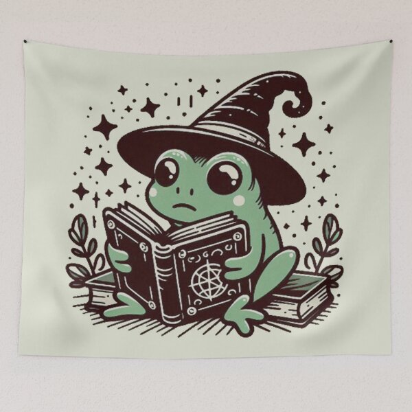 Item preview, The witch frog designed and sold by TheaterOfHexe.