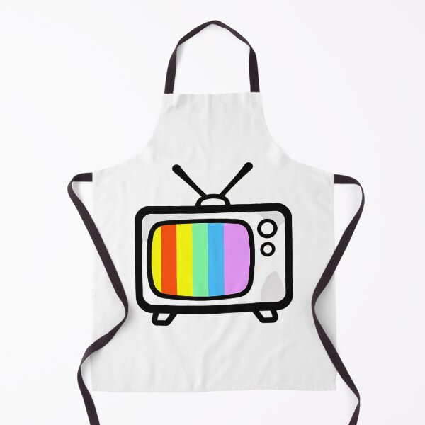 Item preview, Rainbow Art Retro Television Icon Gradient Background designed and sold by ART ATTACK ZONE.