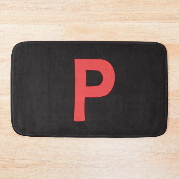 Item preview, letter p red designed and sold by ZiphGames.