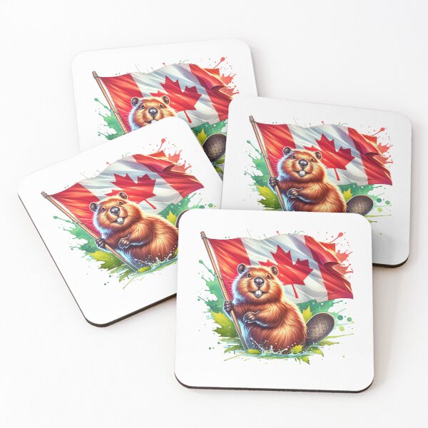 Item preview, Canada art graphics – animal & country design designed and sold by KolbaVison.