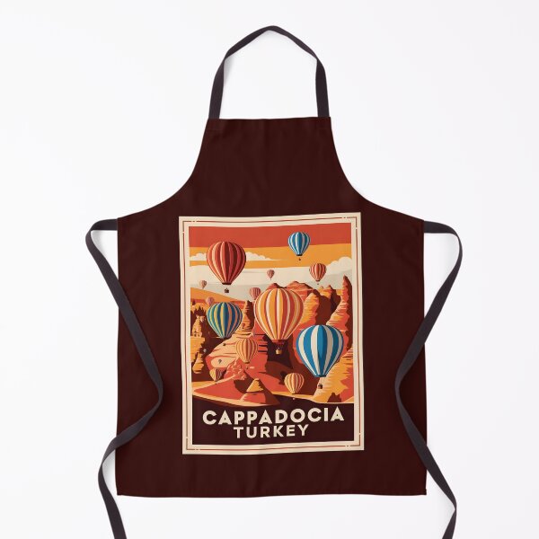 Item preview, A Vintage Travel Art of Cappadocia - Turkey designed and sold by GoodOldVintage.
