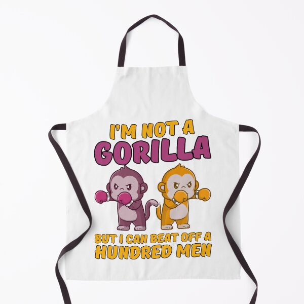 Item preview, I’m Not A Gorilla But I Can Beat Off A Hundred Men designed and sold by lino4king.