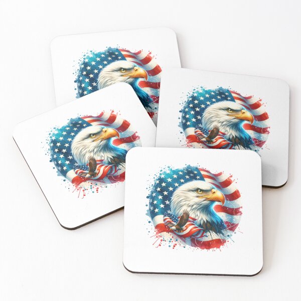Item preview, USA art graphics – animal & country design designed and sold by KolbaVison.