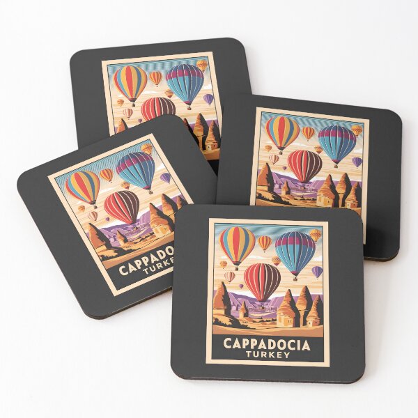 Item preview, A Vintage Travel Art of Cappadocia - Turkey designed and sold by GoodOldVintage.