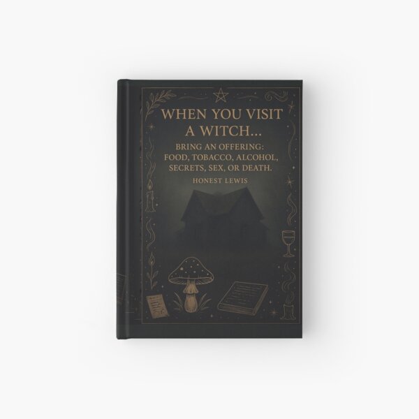 Witch House Rules Journal Hardcover Journal