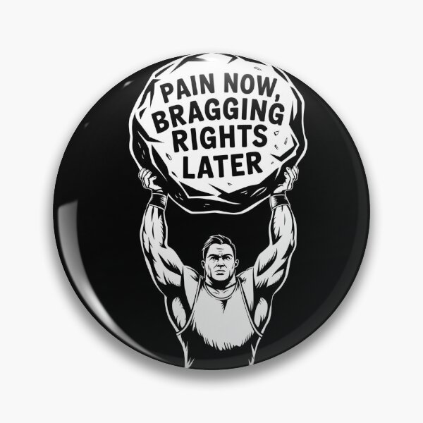 Item preview, Lift Now Brag Later Workout Art designed and sold by Bliss Find And Design.