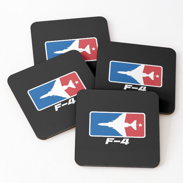 Item preview, F-4 Phantom II Jet Logo – Classic Fighter Aircraft Emblem in Red Blue Silhouette designed and sold by VeroshopCR.