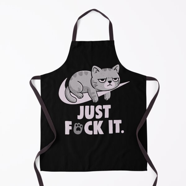 Item preview, Just Fuck It Ironic Funny Cat designed and sold by koalateess.