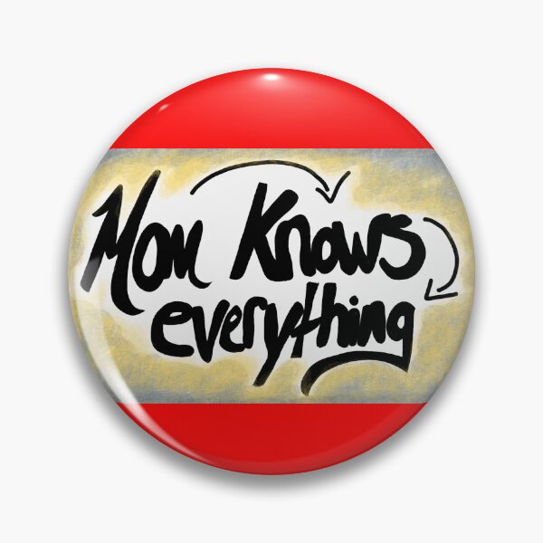 Item preview, Mom Knows Everything  designed and sold by Gina Deals Shop.
