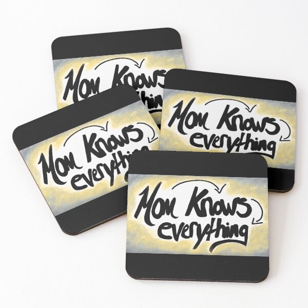 Item preview, Mom Knows Everything  designed and sold by Gina Deals Shop.