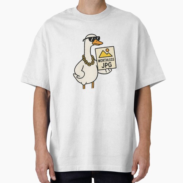 Item preview, Goose NFT CEO – Worthless JPG Meme Design designed and sold by Bakes Designs.