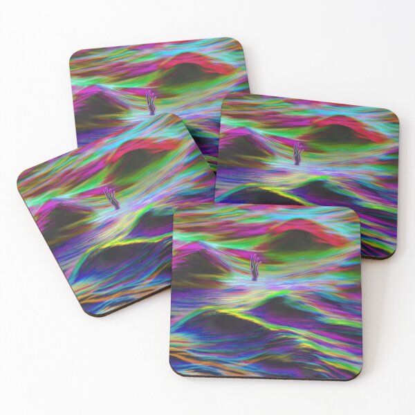 Item preview, Glitchy Sands – Psychedelic Techscape Art designed and sold by remipebbles.