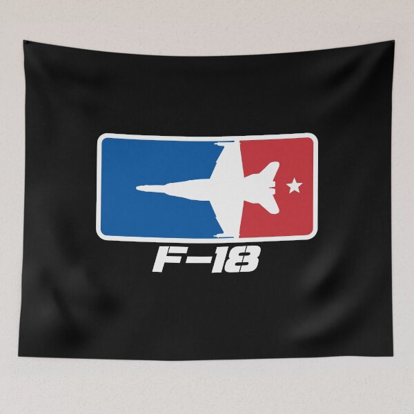 Item preview, F/A-18 Hornet Jet Logo – Vintage Military Style Navy Fighter Silhouette Design designed and sold by VeroshopCR.