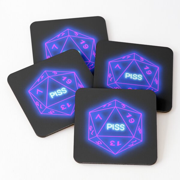 Item preview, UV D20 - Bright PISS Nat 1 designed and sold by Shadarinth.
