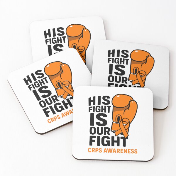 Item preview, His fight Is Our Fight CRPS Support designed and sold by HandicraftArt.