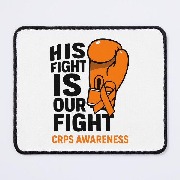 Item preview, His fight Is Our Fight CRPS Support designed and sold by HandicraftArt.