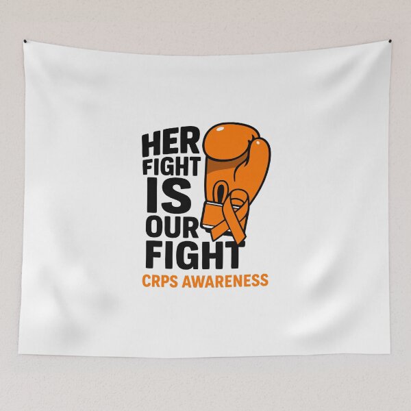 Item preview, Her Fight Is Our Fight CRPS Support designed and sold by HandicraftArt.