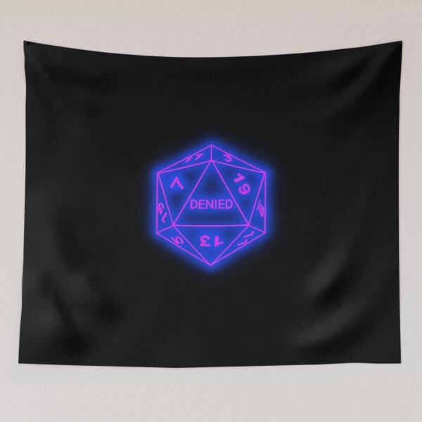 Item preview, UV D20 - DENIED Nat 1 designed and sold by Shadarinth.