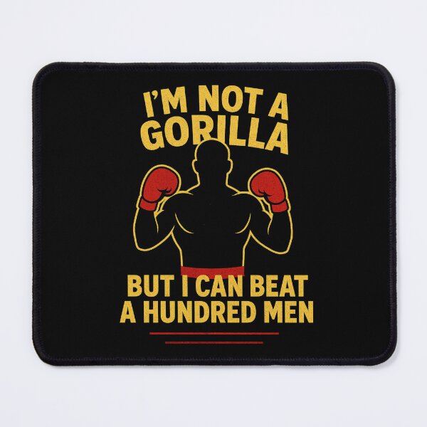 Item preview, I’m Not A Gorilla But I Can Beat Off A Hundred Men designed and sold by lino4king.