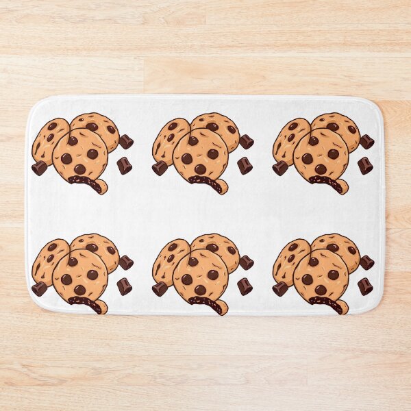 Item preview, Three Chocolate Chip Cookies Crumbs Food Sweet Brown designed and sold by ART ATTACK ZONE.
