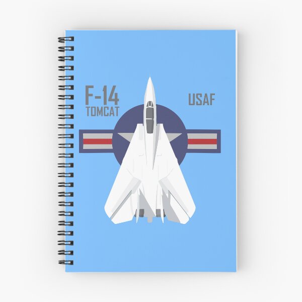 Item preview, F‑14 Tomcat USAF Flat Vector Fighter Jet Top‑Down Illustration designed and sold by VeroshopCR.