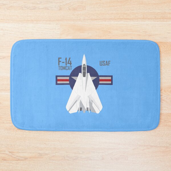 Item preview, F‑14 Tomcat USAF Flat Vector Fighter Jet Top‑Down Illustration designed and sold by VeroshopCR.