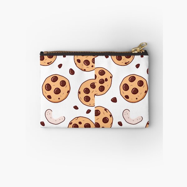 Artikelvorschau, Nahtlose Muster Mit Chocolate Chip Cookies Und Krümel Snack Lecker entworfen und verkauft von ART ATTACK ZONE.