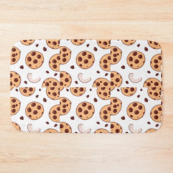 Item preview, Seamless Pattern Chocolate Chip Cookies Crumbs Snack Delicious designed and sold by ART ATTACK ZONE.