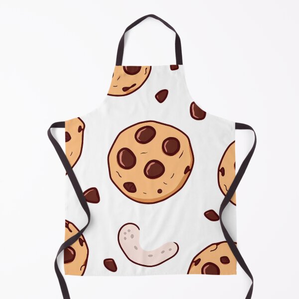Item preview, Seamless Pattern Chocolate Chip Cookies Crumbs Snack Delicious designed and sold by ART ATTACK ZONE.