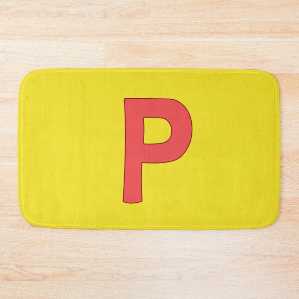 Item preview, letter p red designed and sold by ZiphGames.