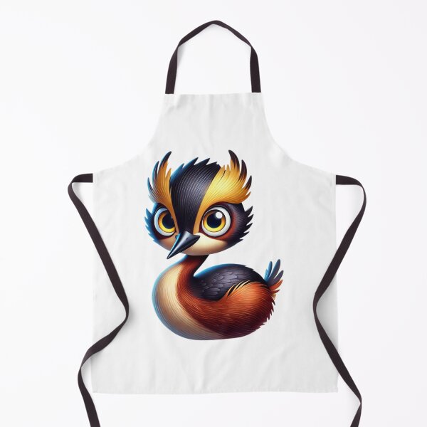 Item preview, Adorable Horned Grebe designed and sold by Sillytoe.