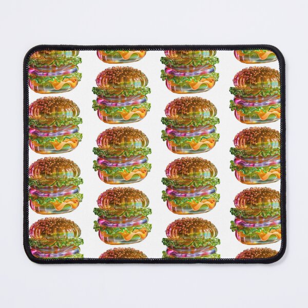Item preview, Cheeseburger Glass Blown Art Version 2 designed and sold by bitebackcobbc.