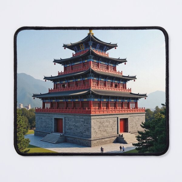 Item preview, Chinese Castle Tower designed and sold by MerlinWear.