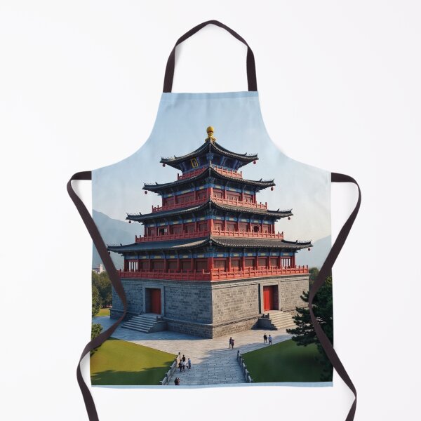 Item preview, Chinese Castle Tower designed and sold by MerlinWear.