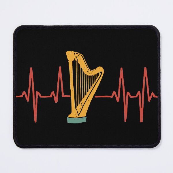 Item preview, Harp Heartbeat designed and sold by JessArty ⭐⭐⭐⭐⭐.