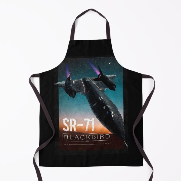 Item preview, SR‑71 Blackbird Mach 3 Vintage Aviation Illustration designed and sold by VeroshopCR.