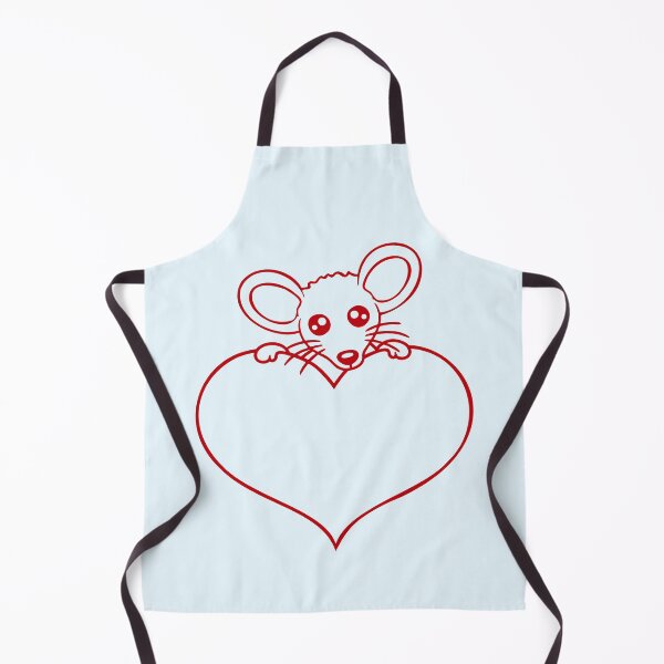 Item preview, Mouse Heart Love Symbol Favorite Animal Pet Cute designed and sold by shirt-o-mat.
