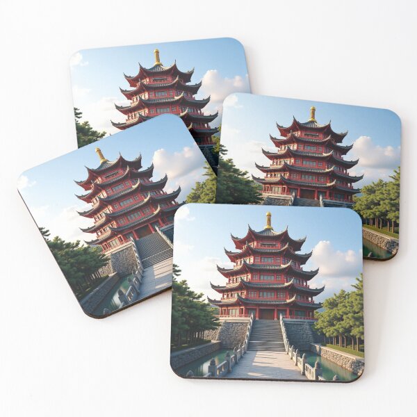Item preview, Chinese castle designed and sold by MerlinWear.