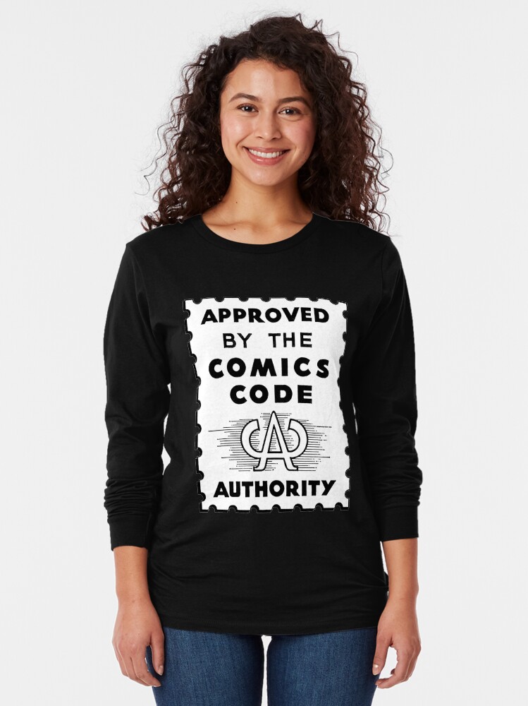 comics code authority shirt