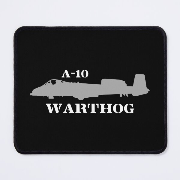 Item preview, A-10 Warthog Silhouette Art – Bold Close Air Support Jet Design for Military Aviation Fans designed and sold by VeroshopCR.